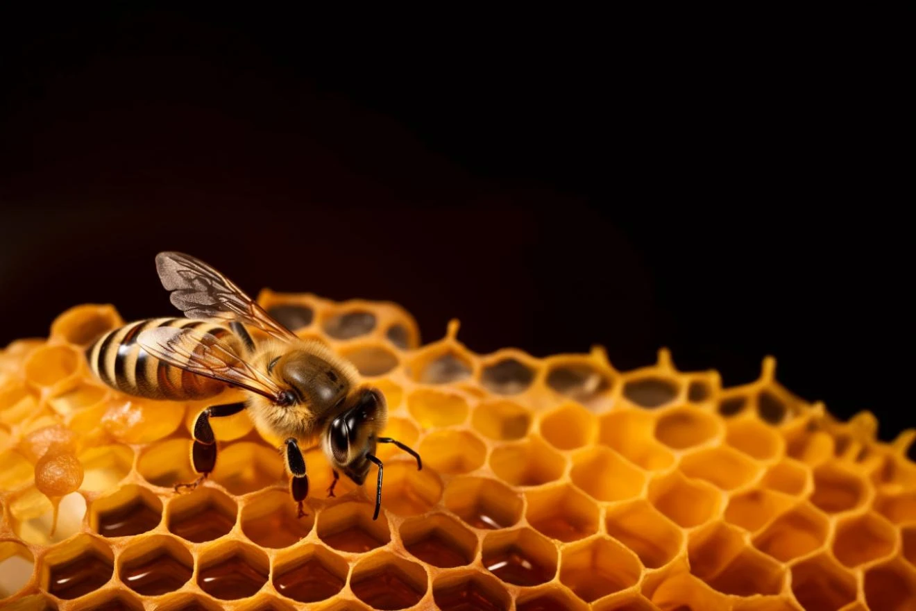 Honeycomb structure symbolising portfolio order in legal process outsourcing