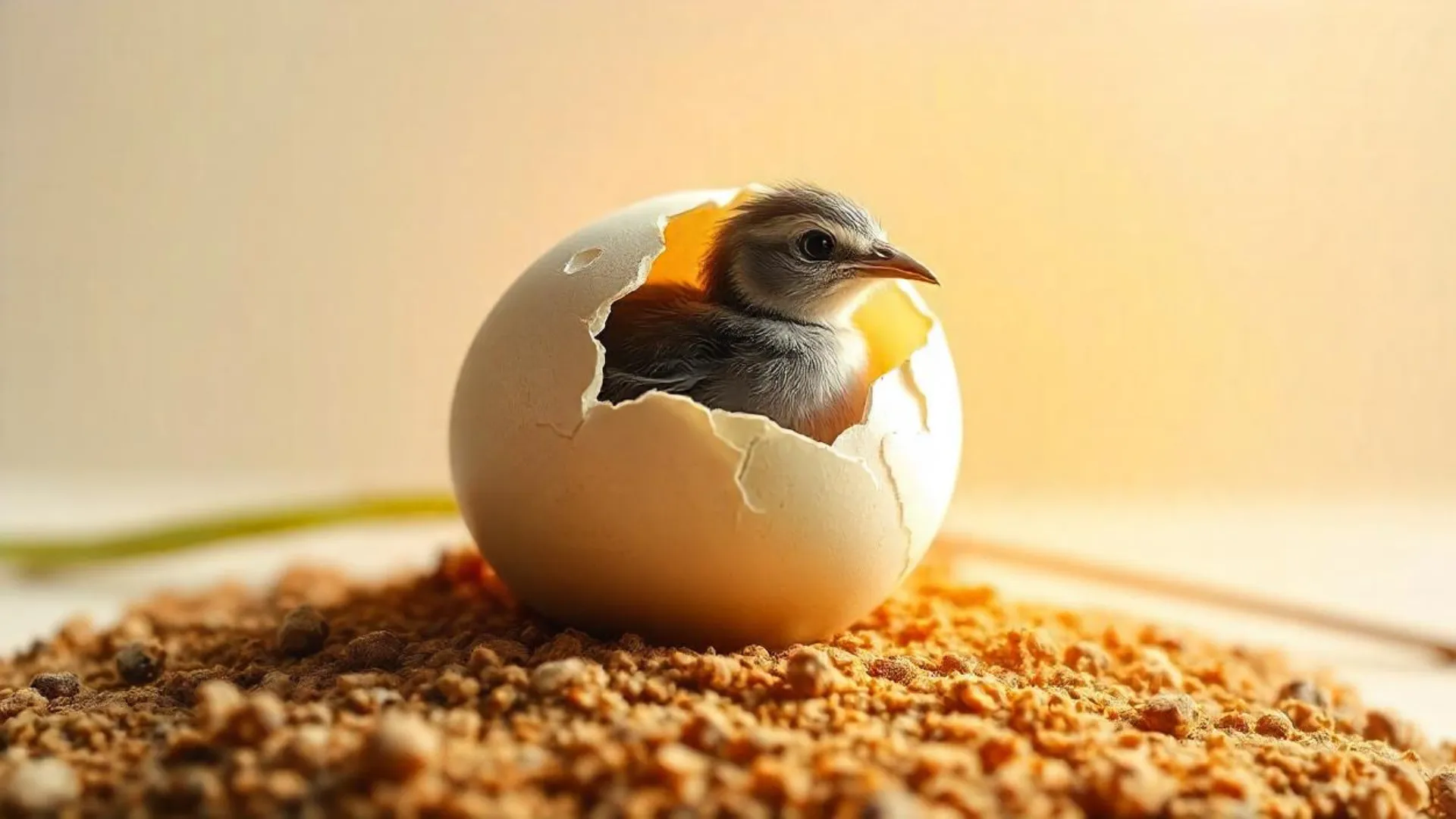 Hatching chick symbolizing the beginning of Yitro Global’s consulting journey and early business foundations.